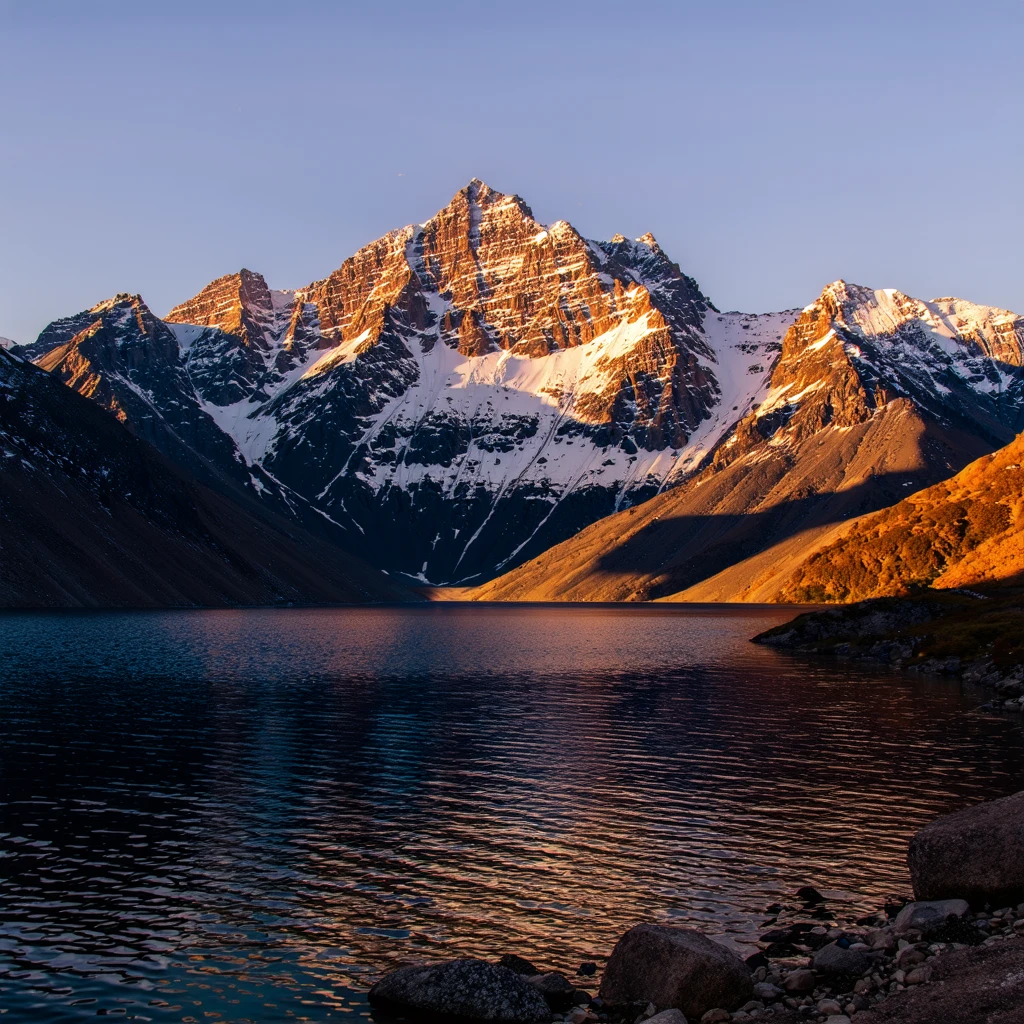 Mountain Sunrise Landscape
