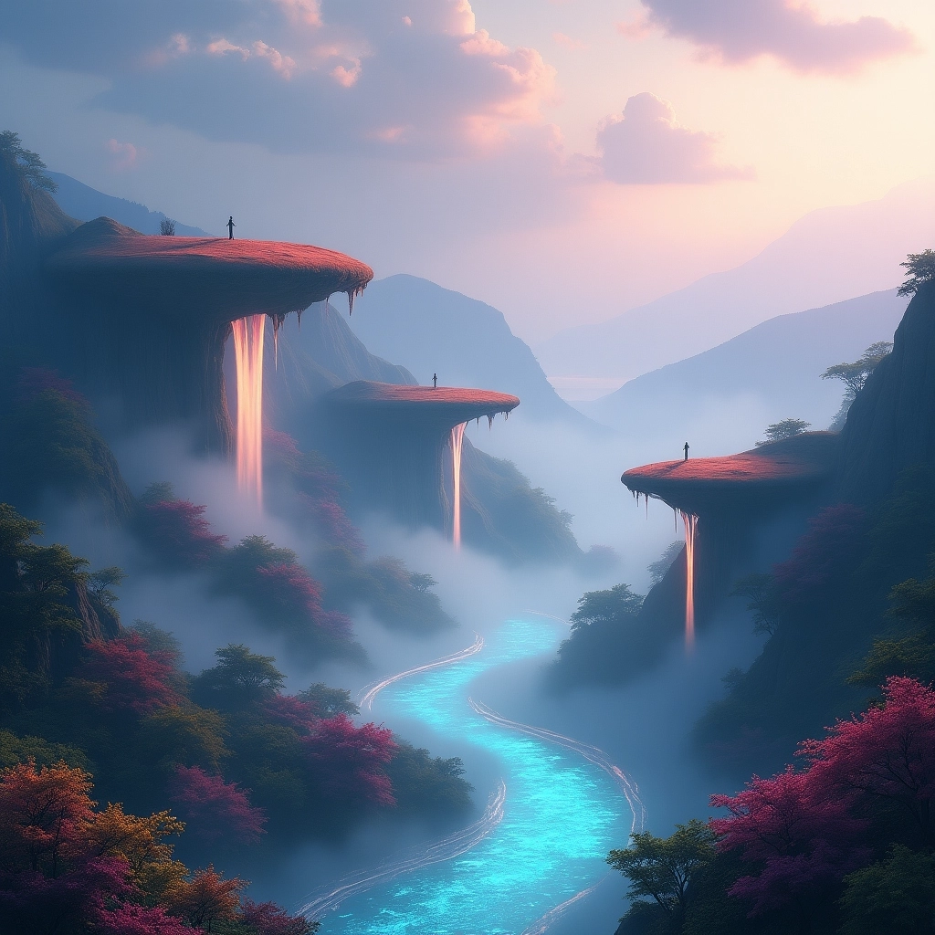 Floating Islands in Dreamscape Valley