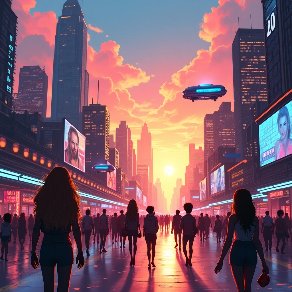 Neon Dreams: Hypertoon City