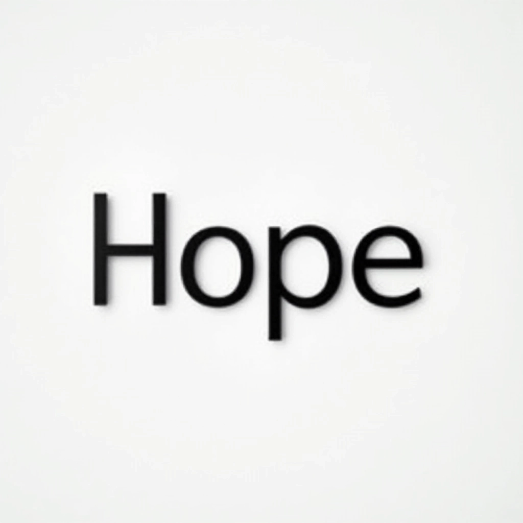Monochrome Inspiration: Hope