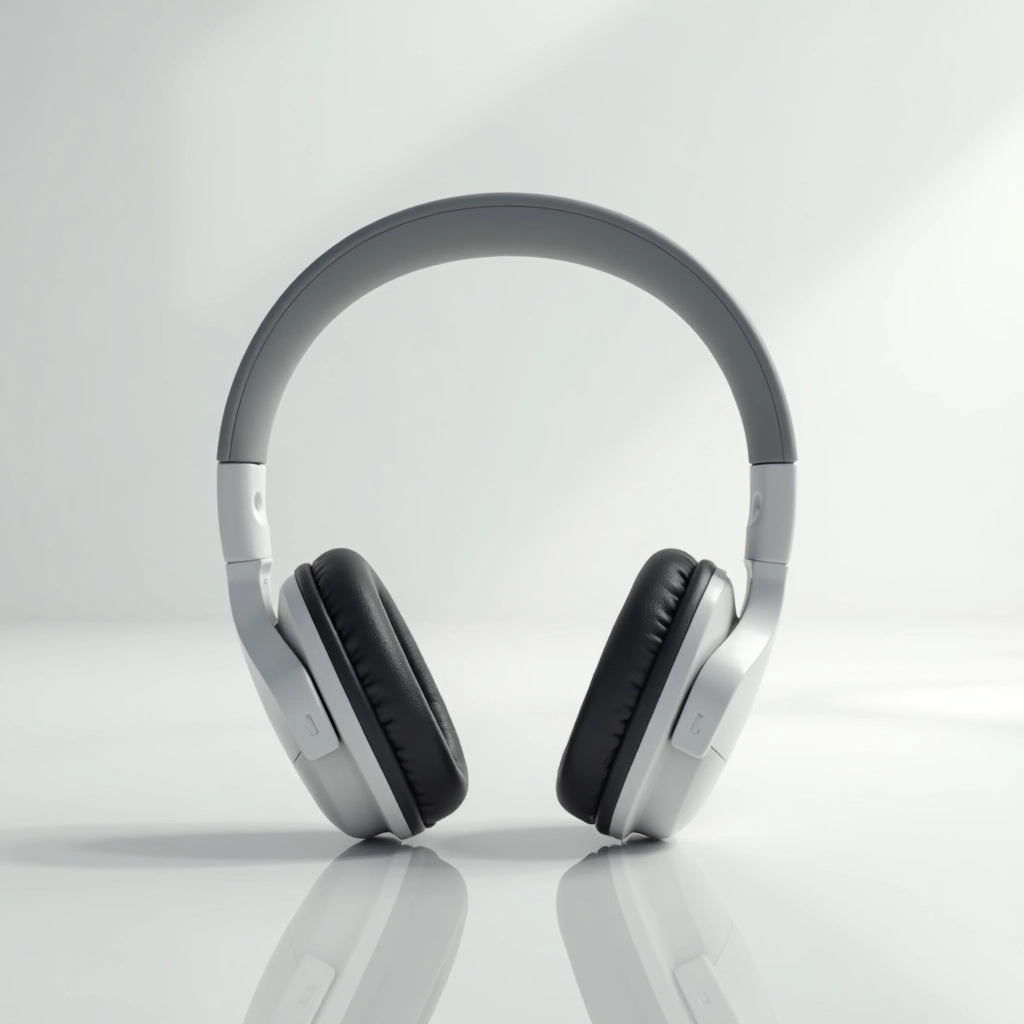Sleek Wireless Headphone Product Shoot