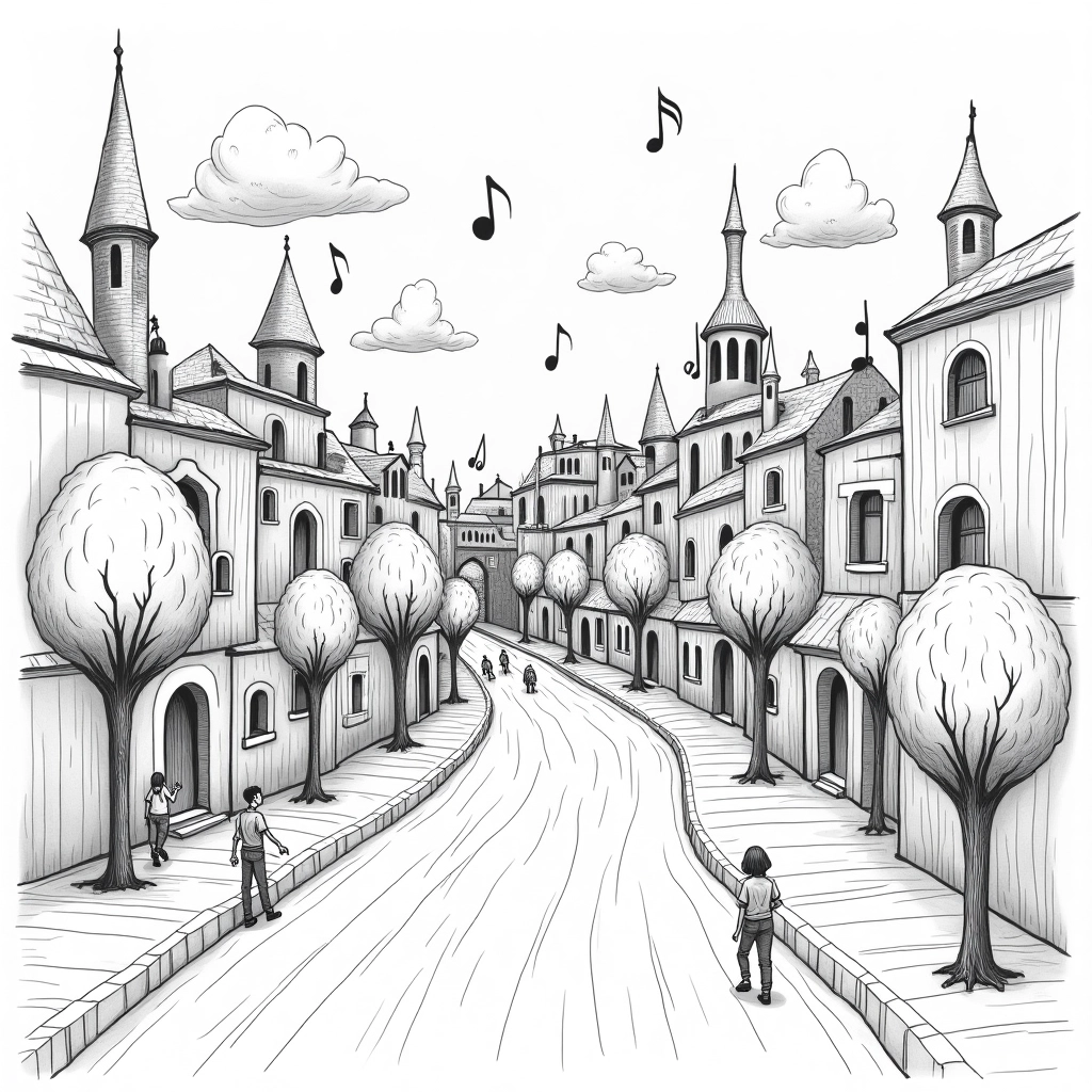 Musical City Sketch