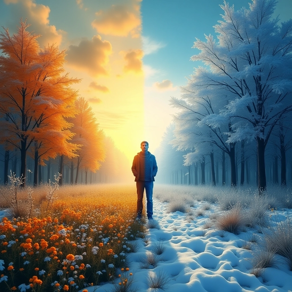 Warm and Cold: Seasons Collide