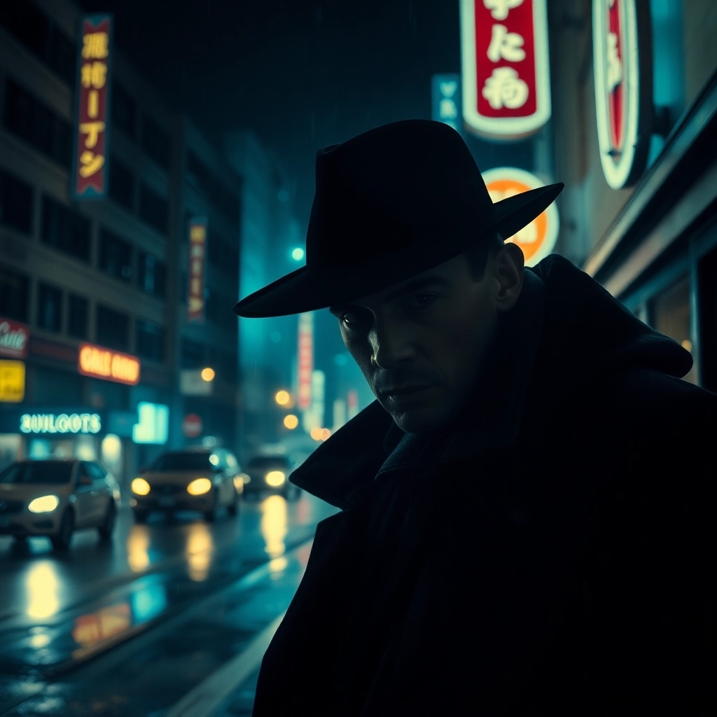 Midnight Detective in Neon Noir