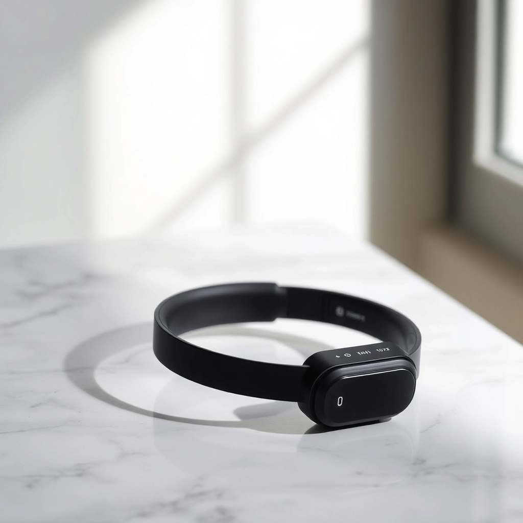 Sleek Wireless Headphones Product Shot
