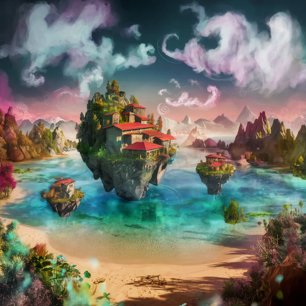 Floating Islands of the Dreamscape