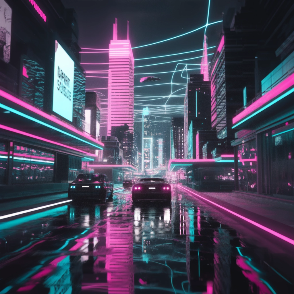 Retrowave Neon Metropolis