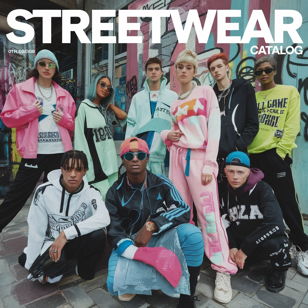 Urban Vogue: Streetwear Catalog Cover