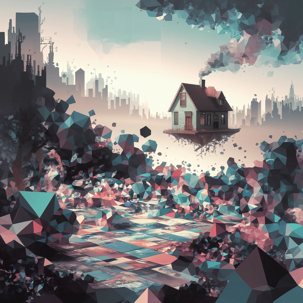 Prismatic Dreamscapes: Abstract Film Fusion