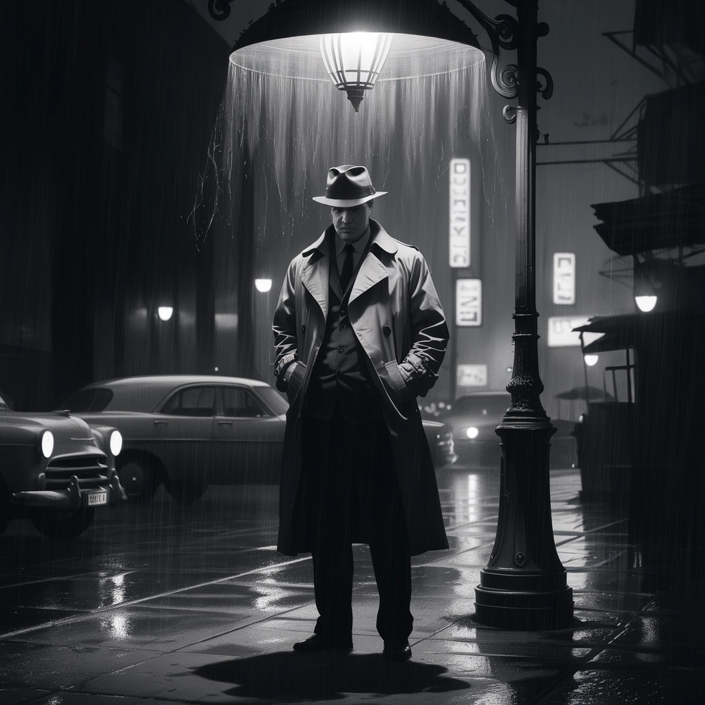 Noir Rain: Detective in the Shadows
