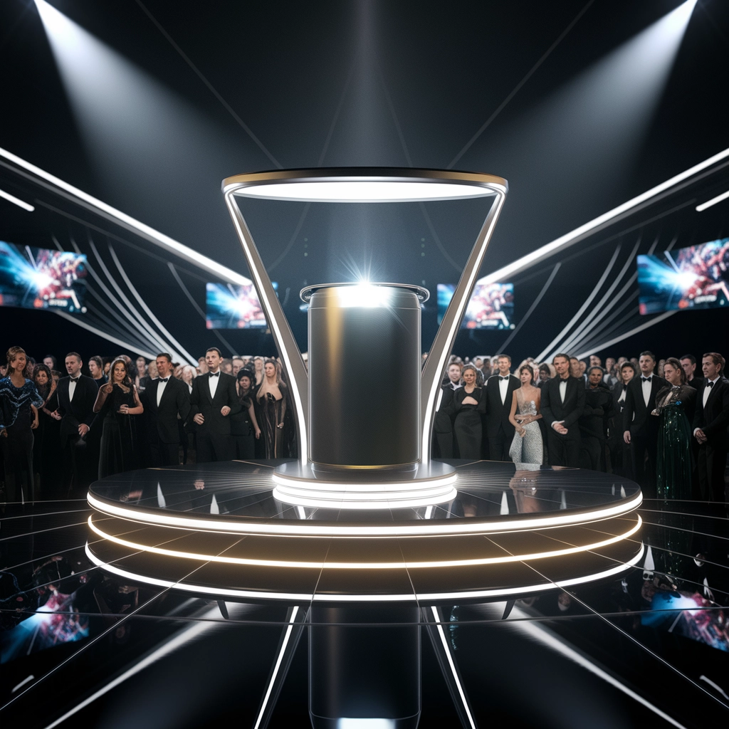 Futuristic Award Podium
