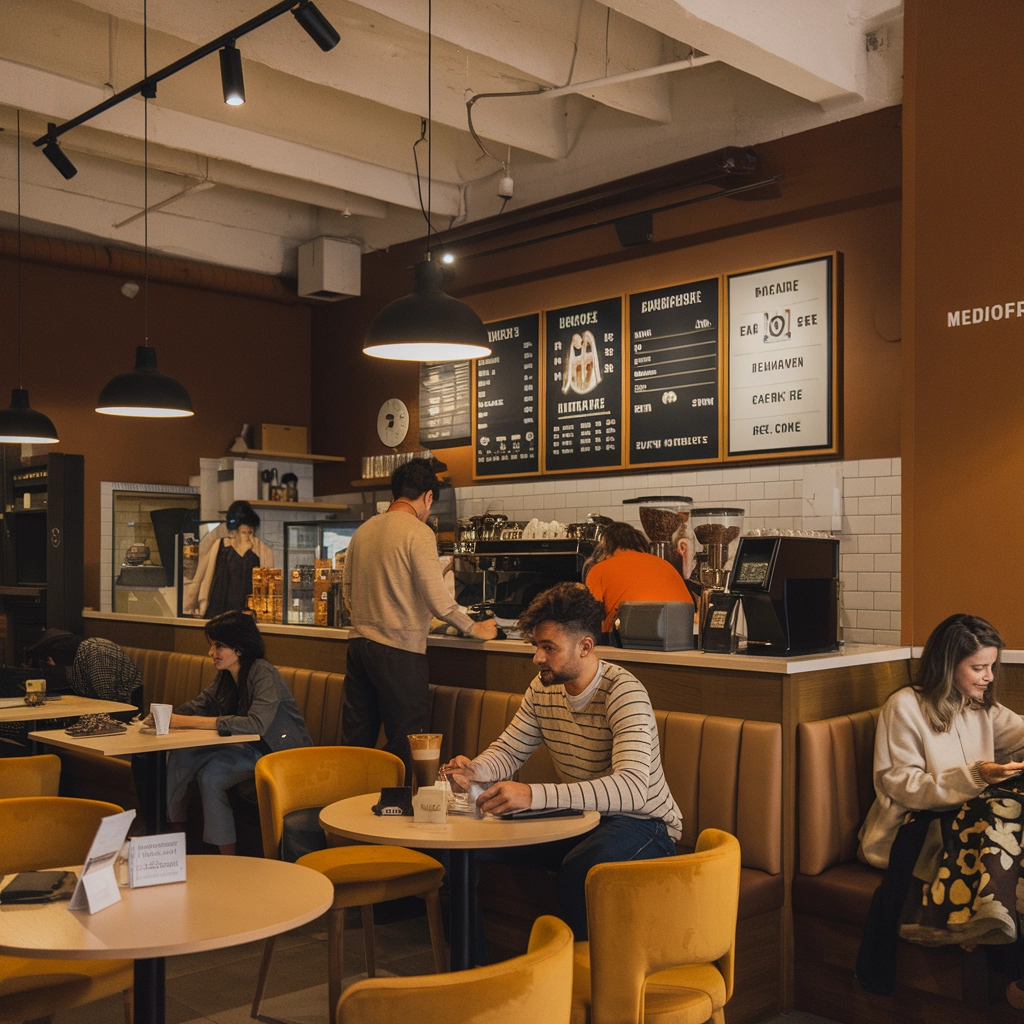 Trendy Mocha Urban Café