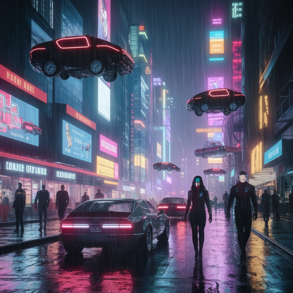 Neon Nights: Cyberpunk Metropolis