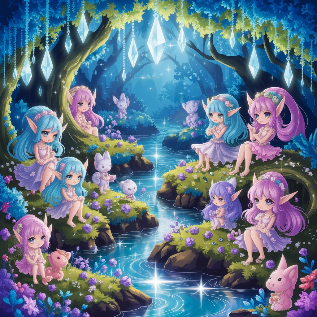 Mystical Anime Forest