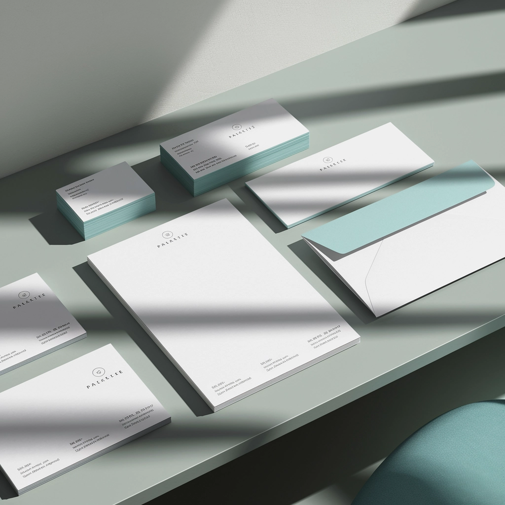 Minimalist Stationery Mockup