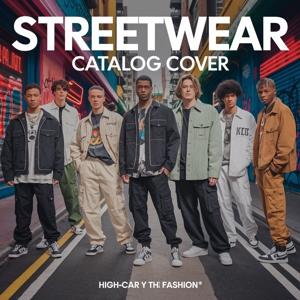 Urban Streetwear Catalog Cover
