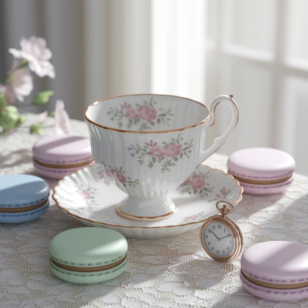 Whimsical Porcelain Morning