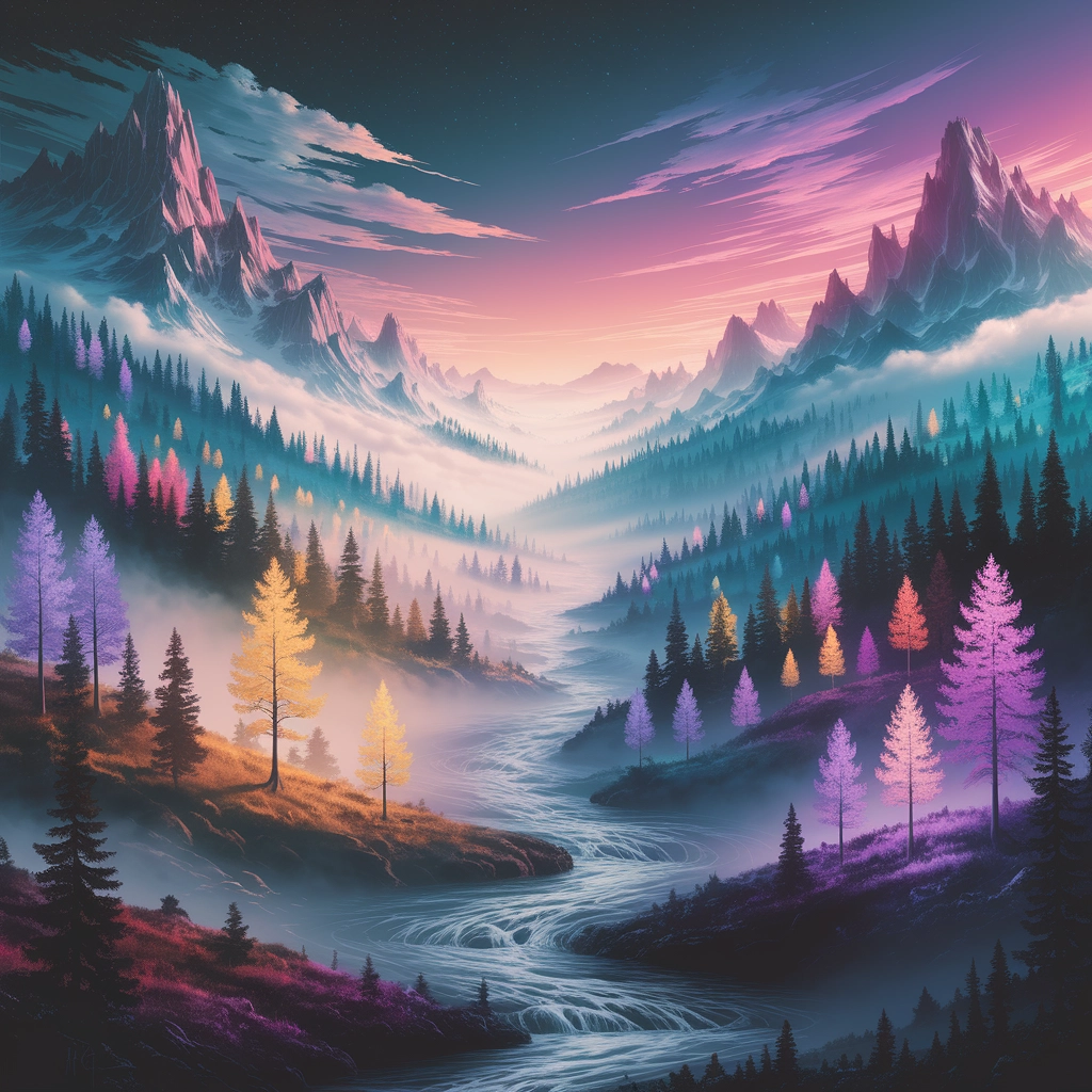 Floating Dreamscape Valleys