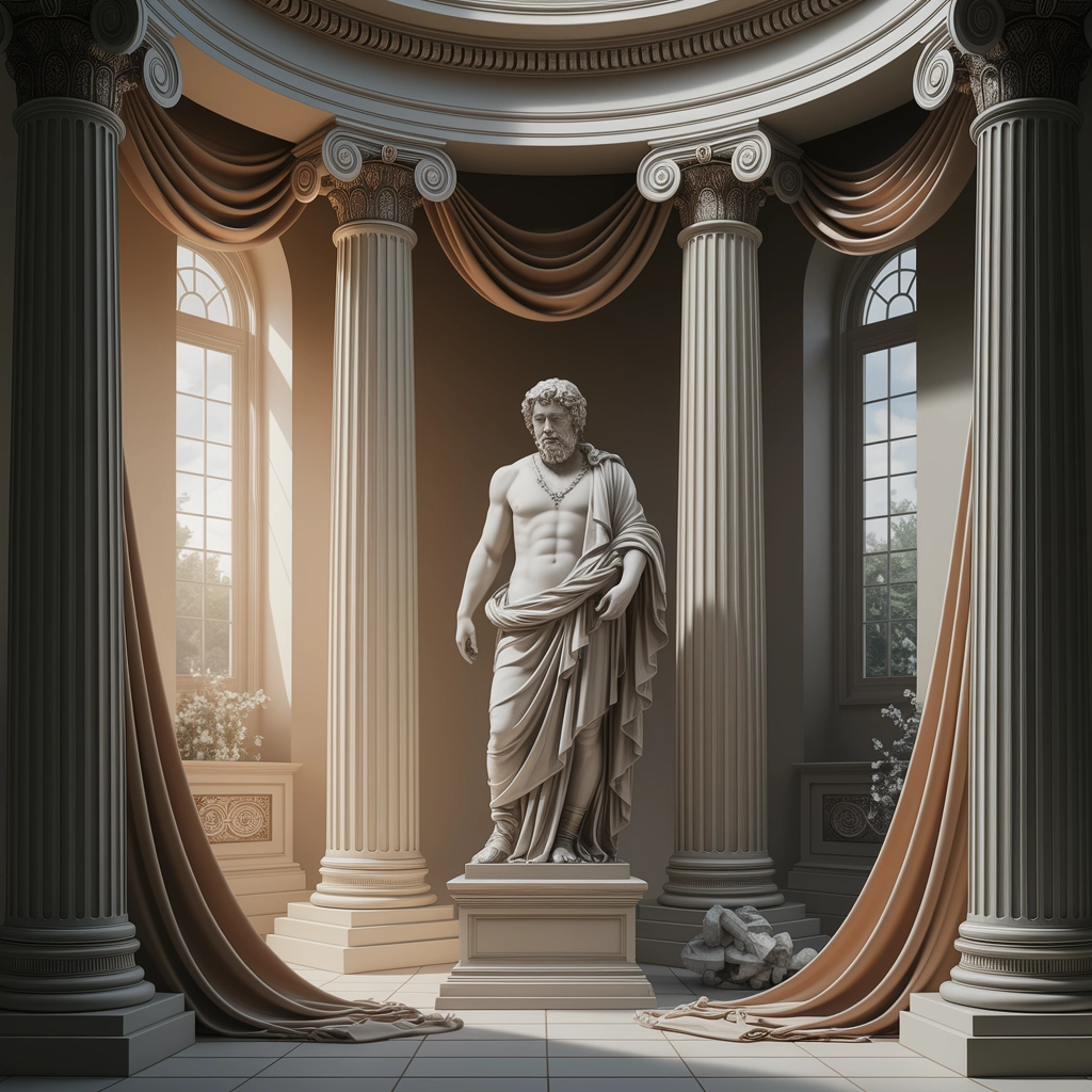 Philosopher in Marble: A Neoclassical Vision
