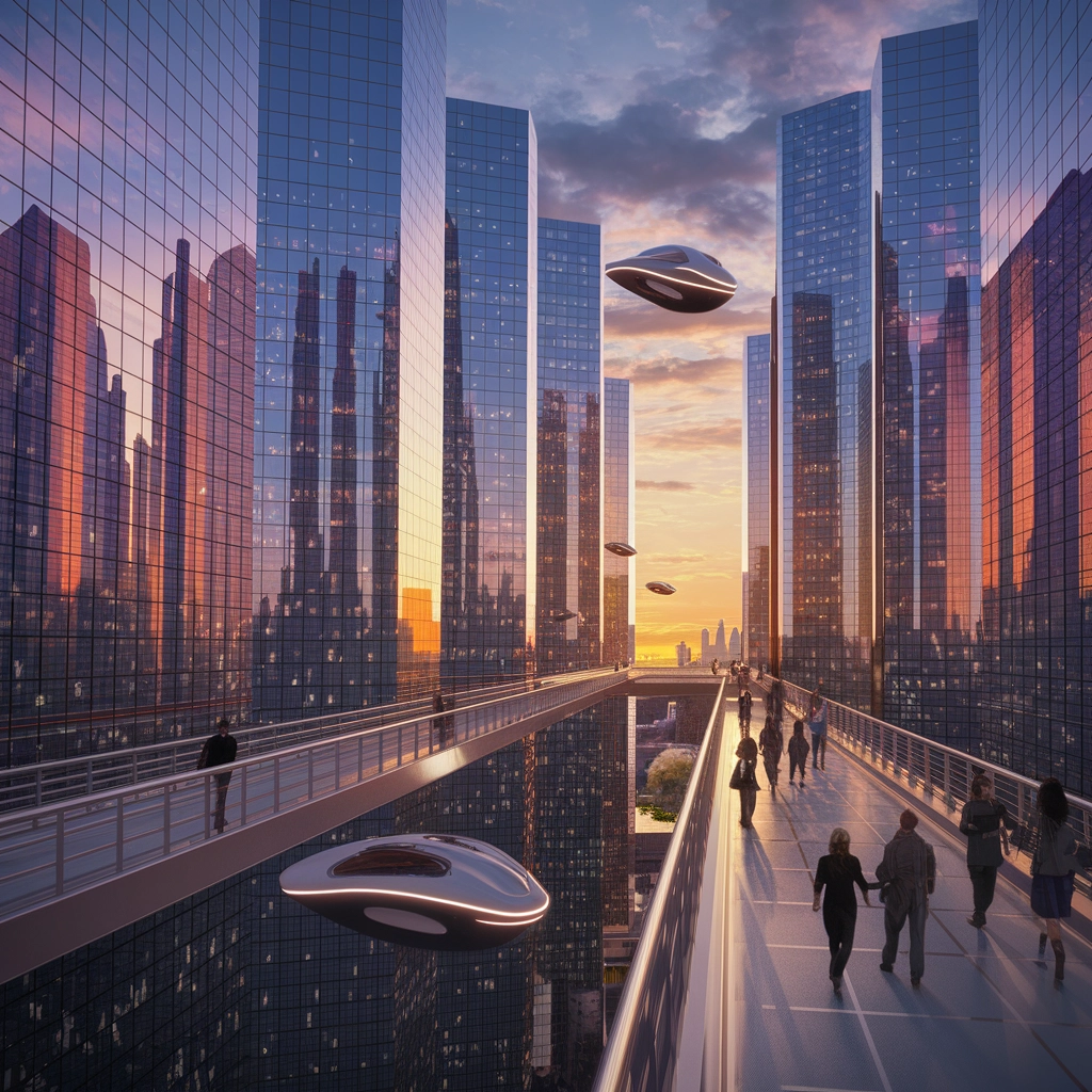 Sunset Metropolis: The City of Tomorrow