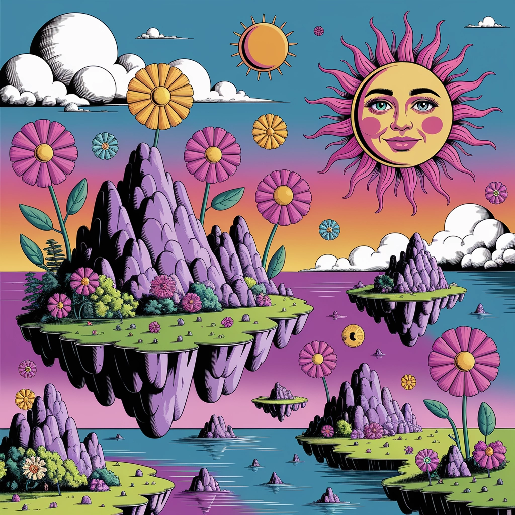 Whimsical Surreal Dreamscape