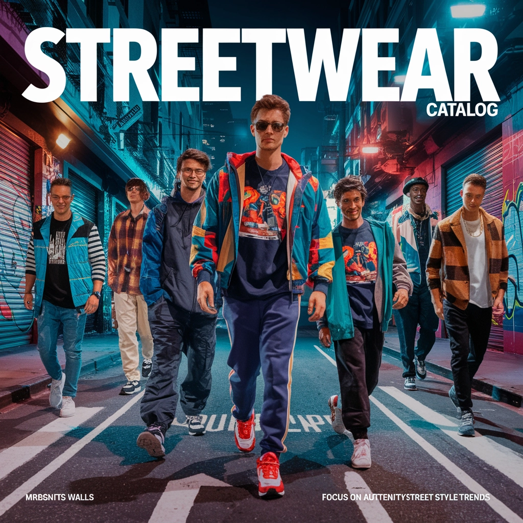 Urban Streetwear Catalog Vibes