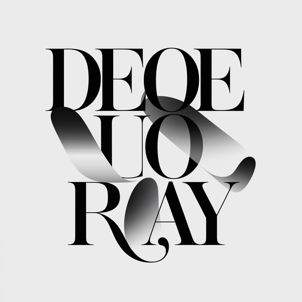 Monochrome Word Art