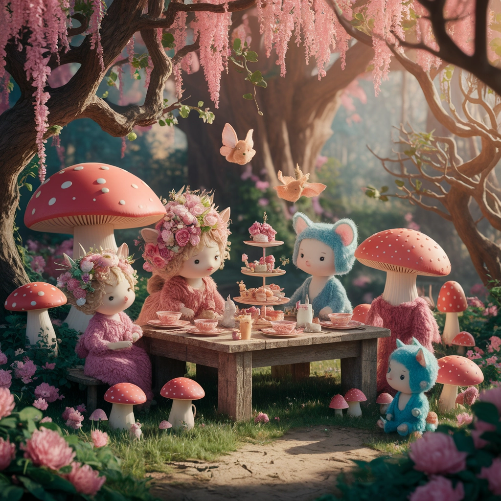 Whimsical Forest Tea Party