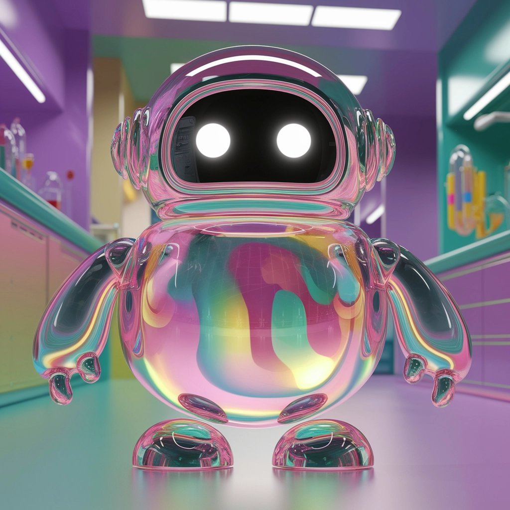 キャンディ研究所のふわふわ3Dゼリーロボット