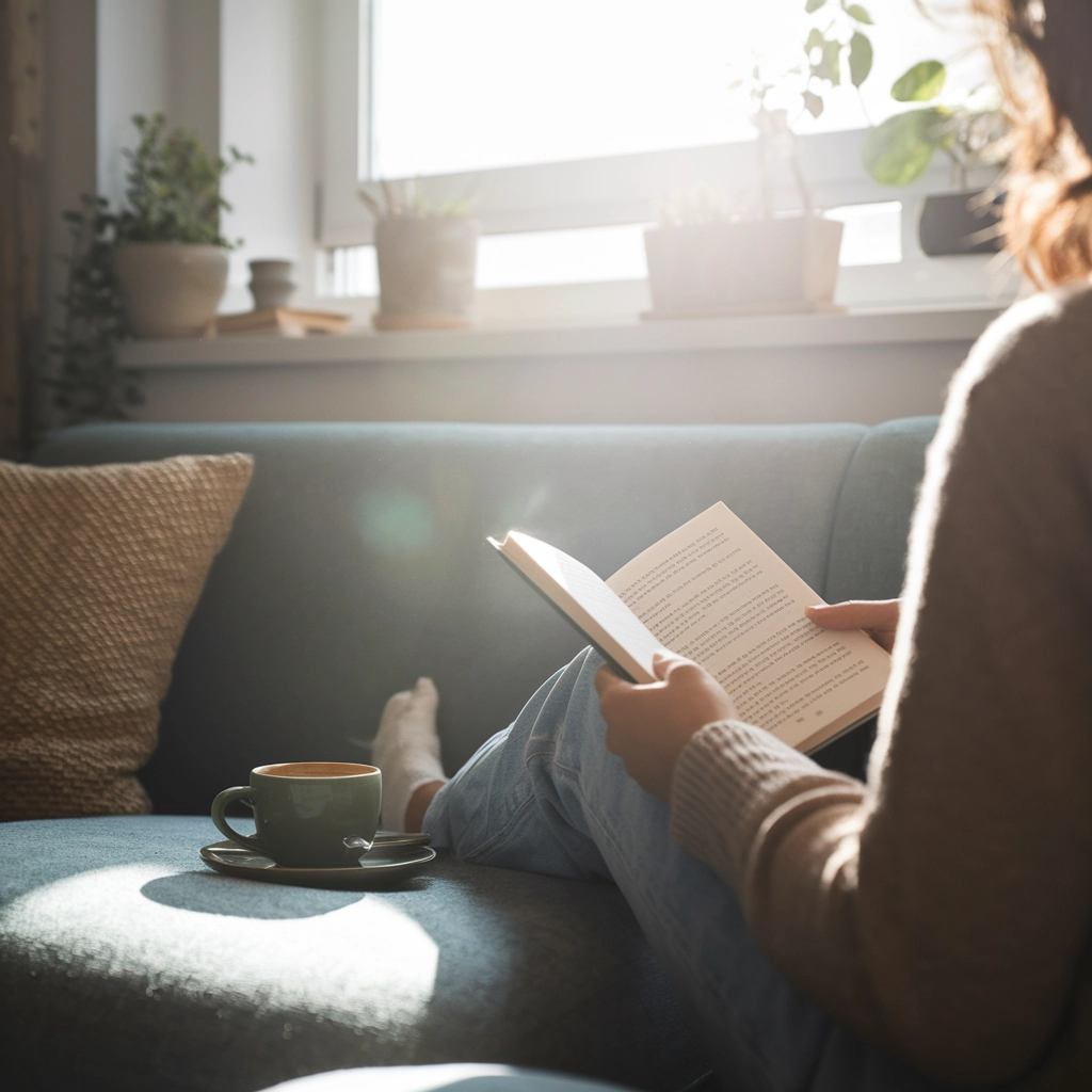 Cozy Coffee Morning: Lifestyle Moment