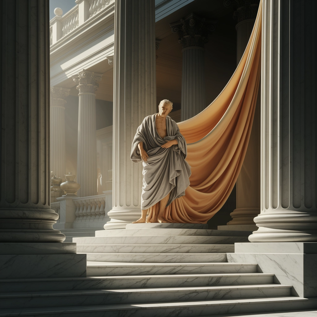 Philosopher in the Hall of Neoclassicism