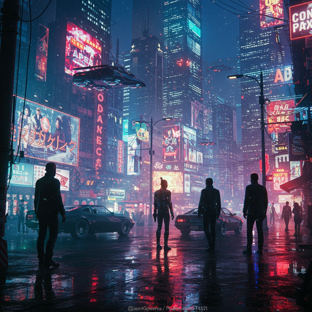 Neon Dreams: Cyberpunk Metropolis