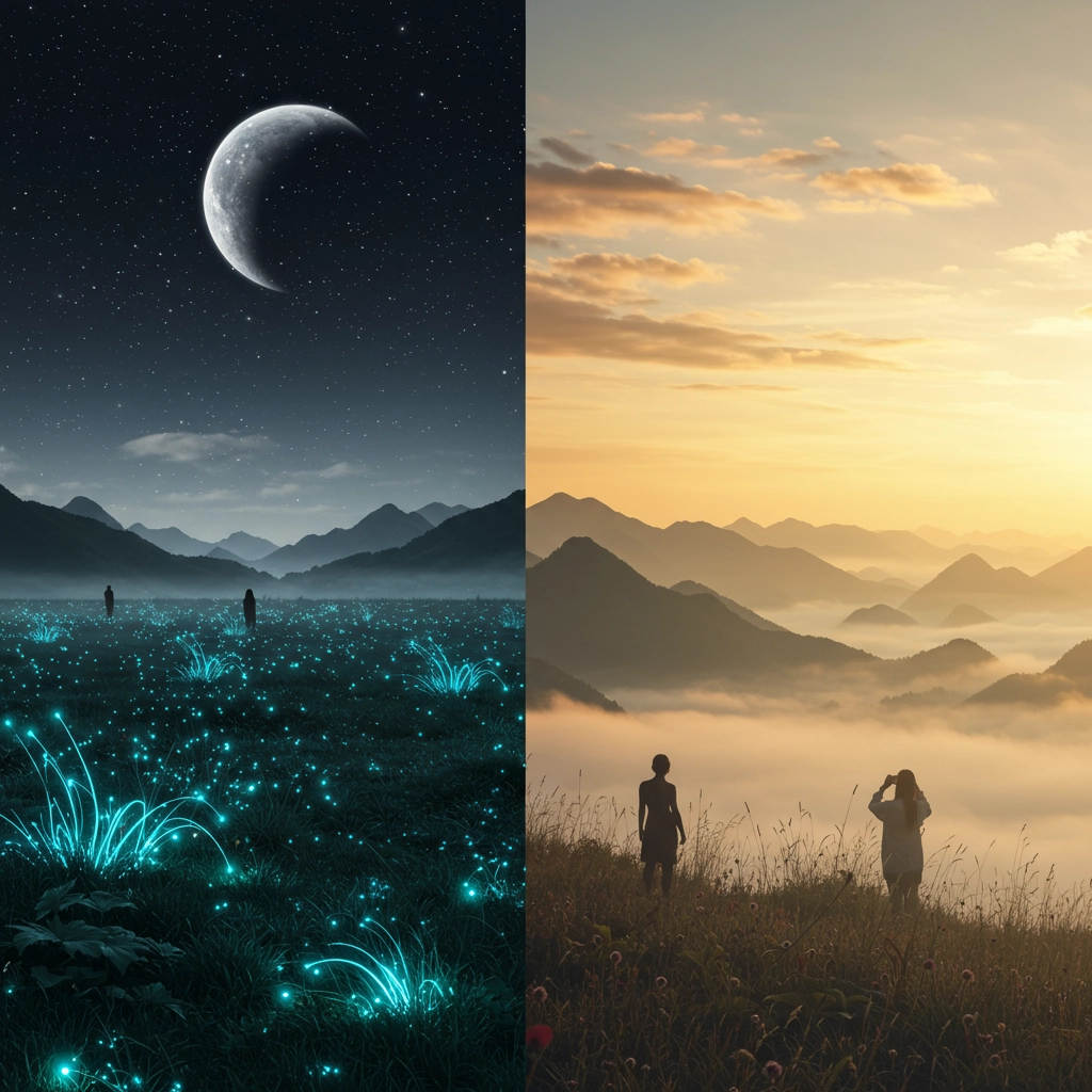 Dreamscape of Dusk and Dawn