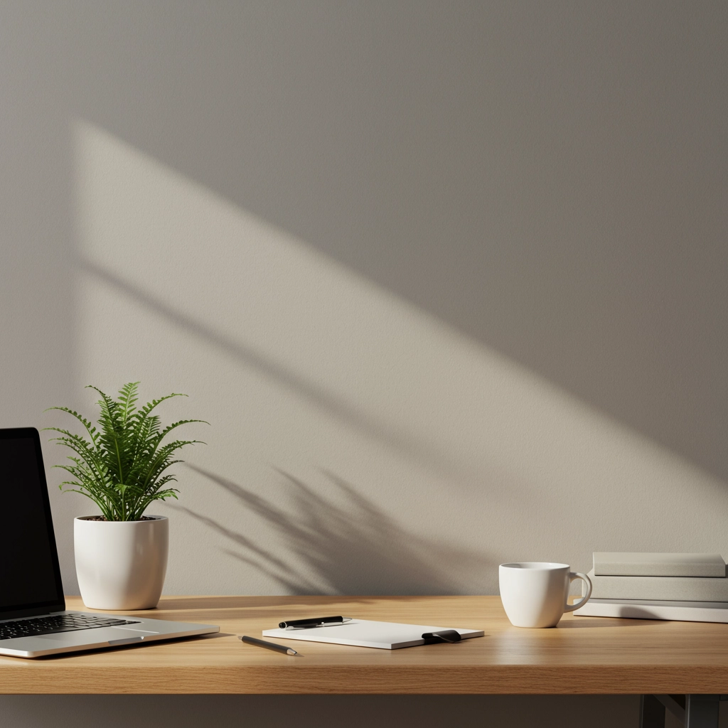 Minimalist Workspace Serenity