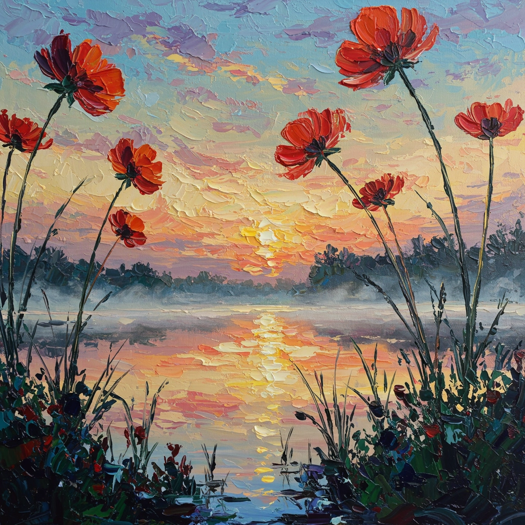 Surreal Oil-Painted Dreamscape