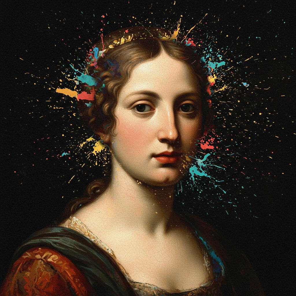 Surreal Overpainting Renaissance Fusion