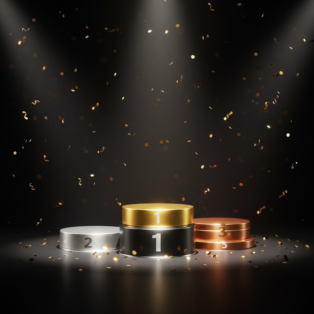 Spotlight Victory: The Award Podium