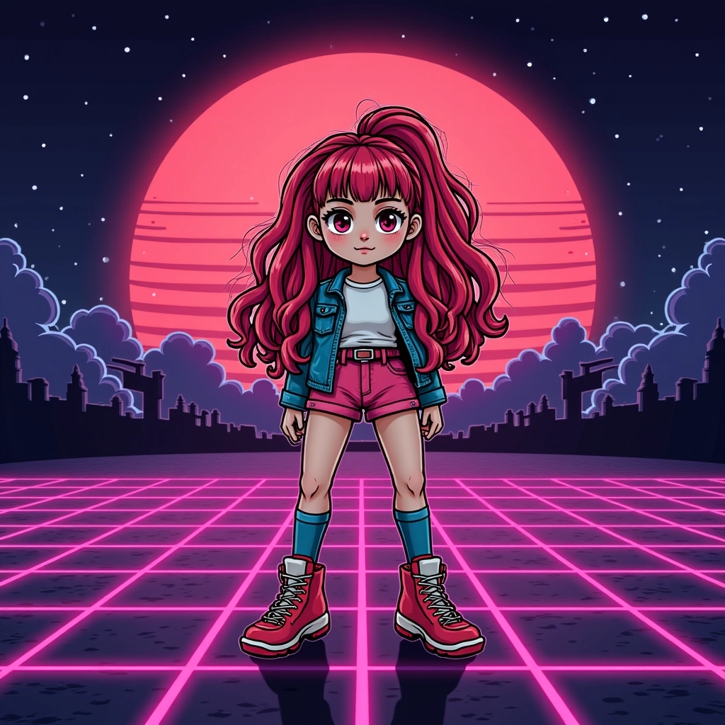 AI-generated afbeelding Arcade Bits AI Afbeeldingengenerator