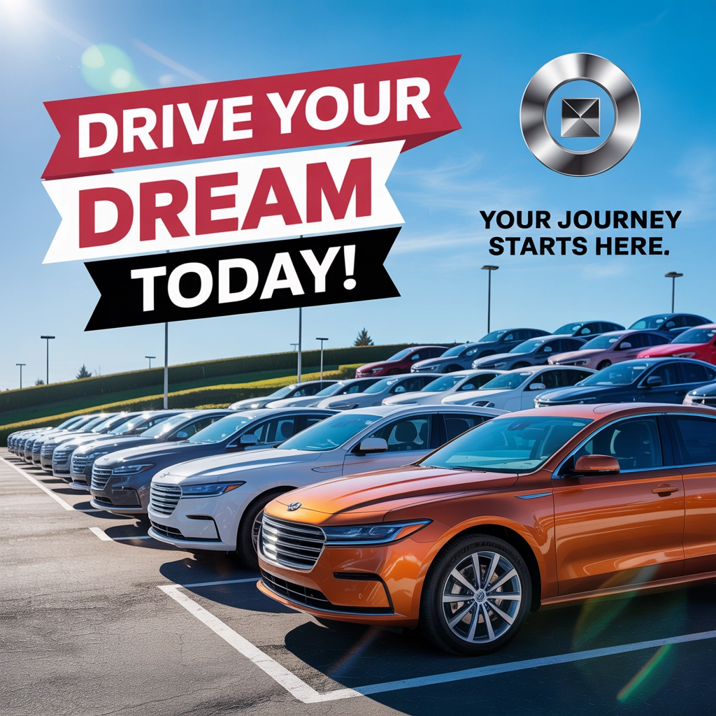 Car Lineup Festive Banner