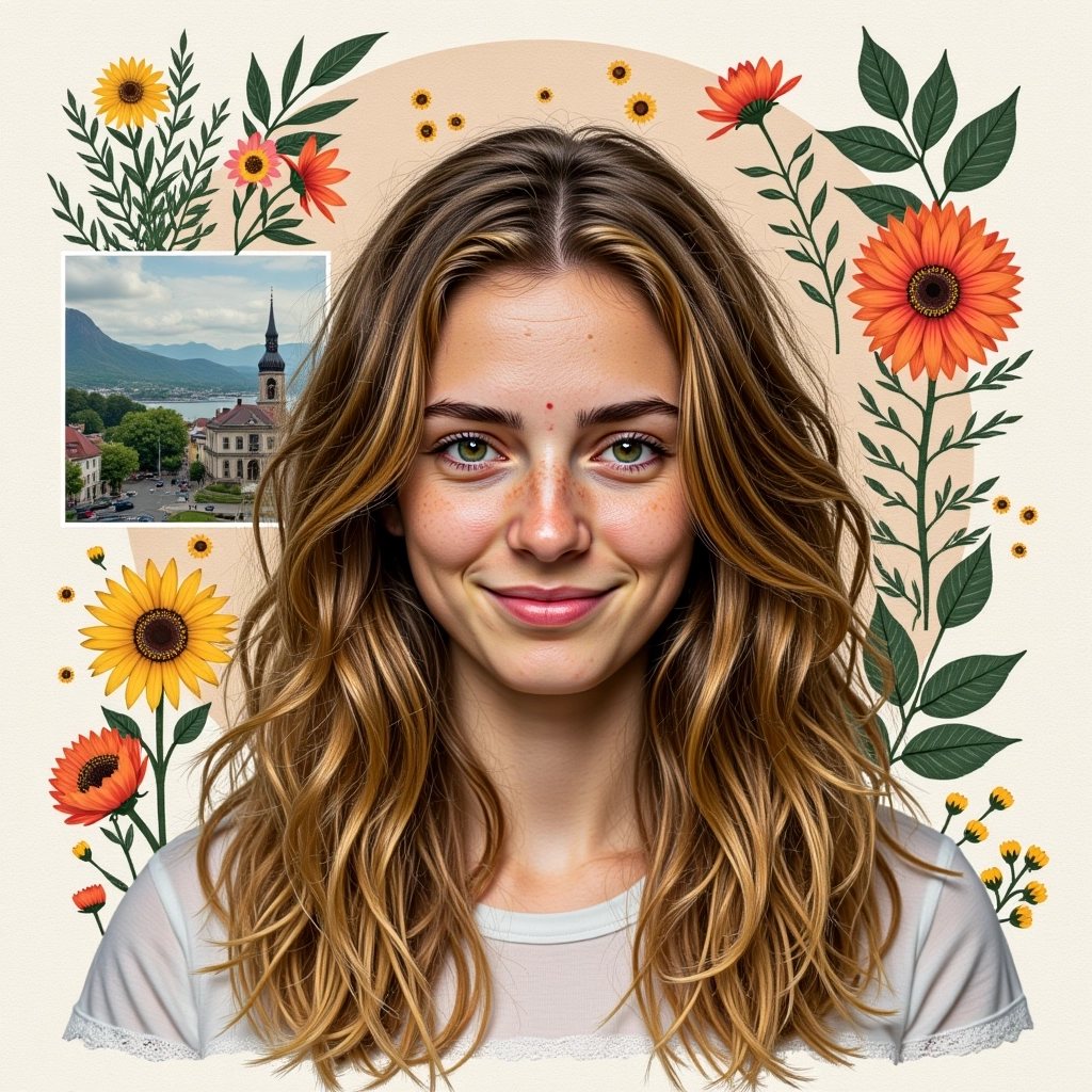 Imagine AI-generated Generator AI de Imagini în Stil Colaj