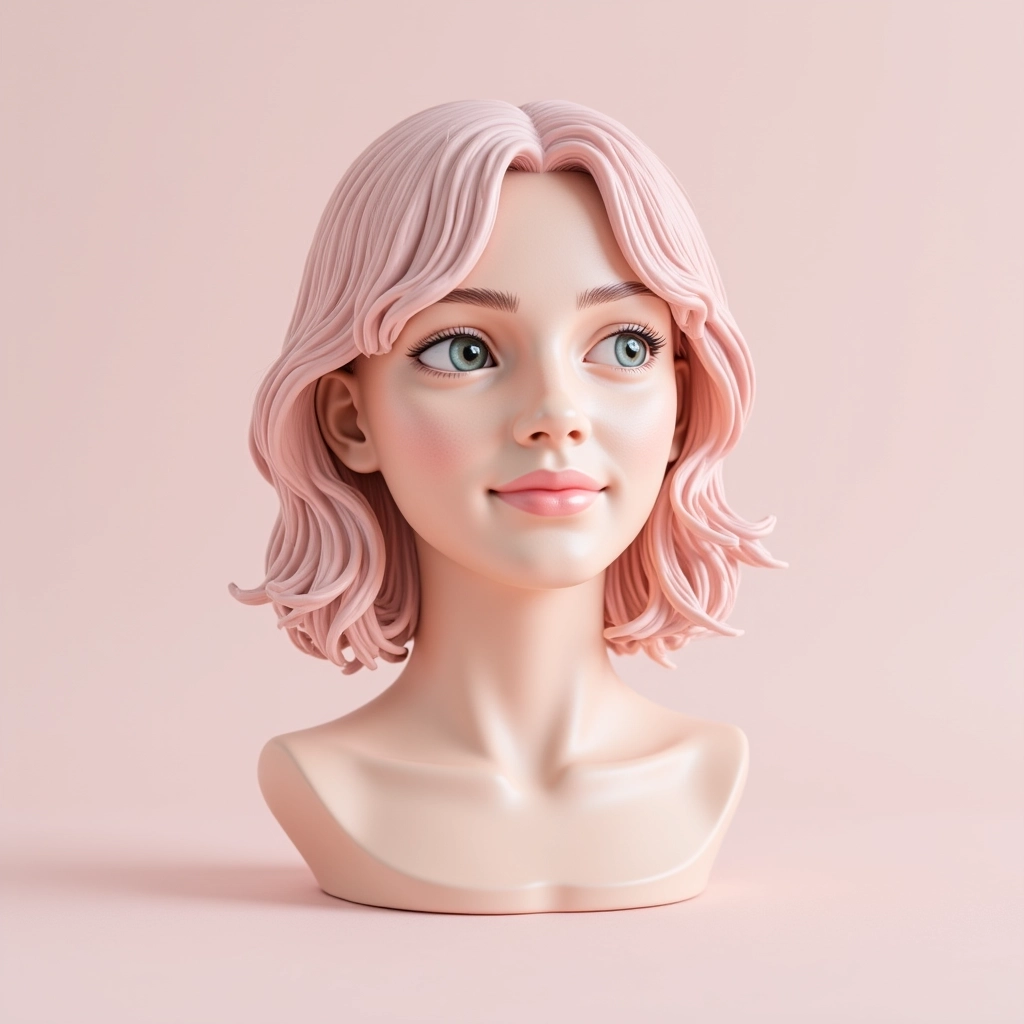 AI-generated bild Delikat 3D AI-bildgenerator