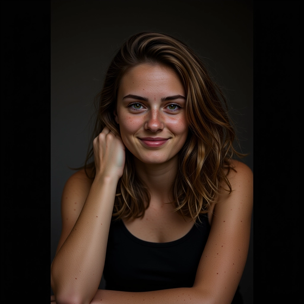 AI-generated slika AI generator slika s Film E efektom