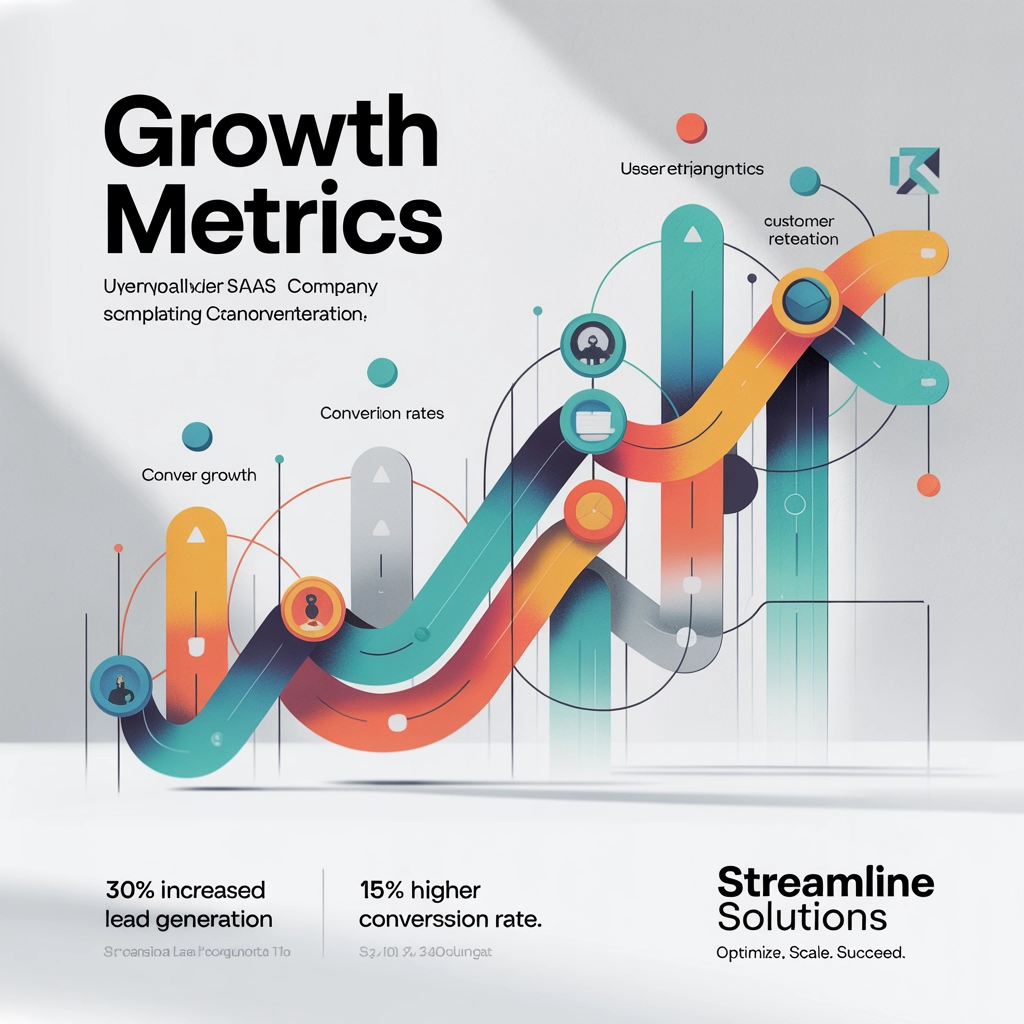 Infographic showing marketing statistics, bold data visualization, colorful graphics