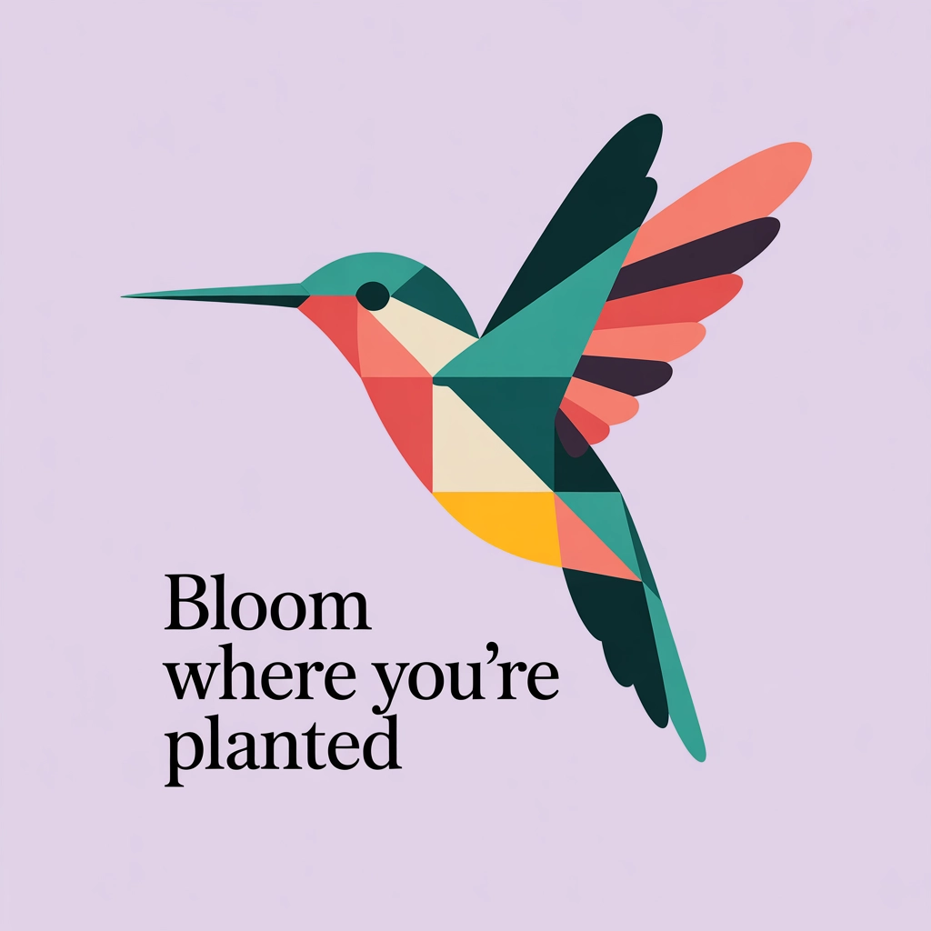 Minimalist geometric t-shirt graphic