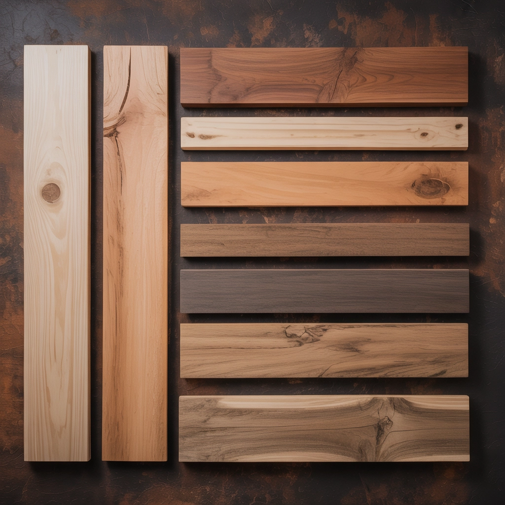 Modern Timber Furniture - AI generated timber product image