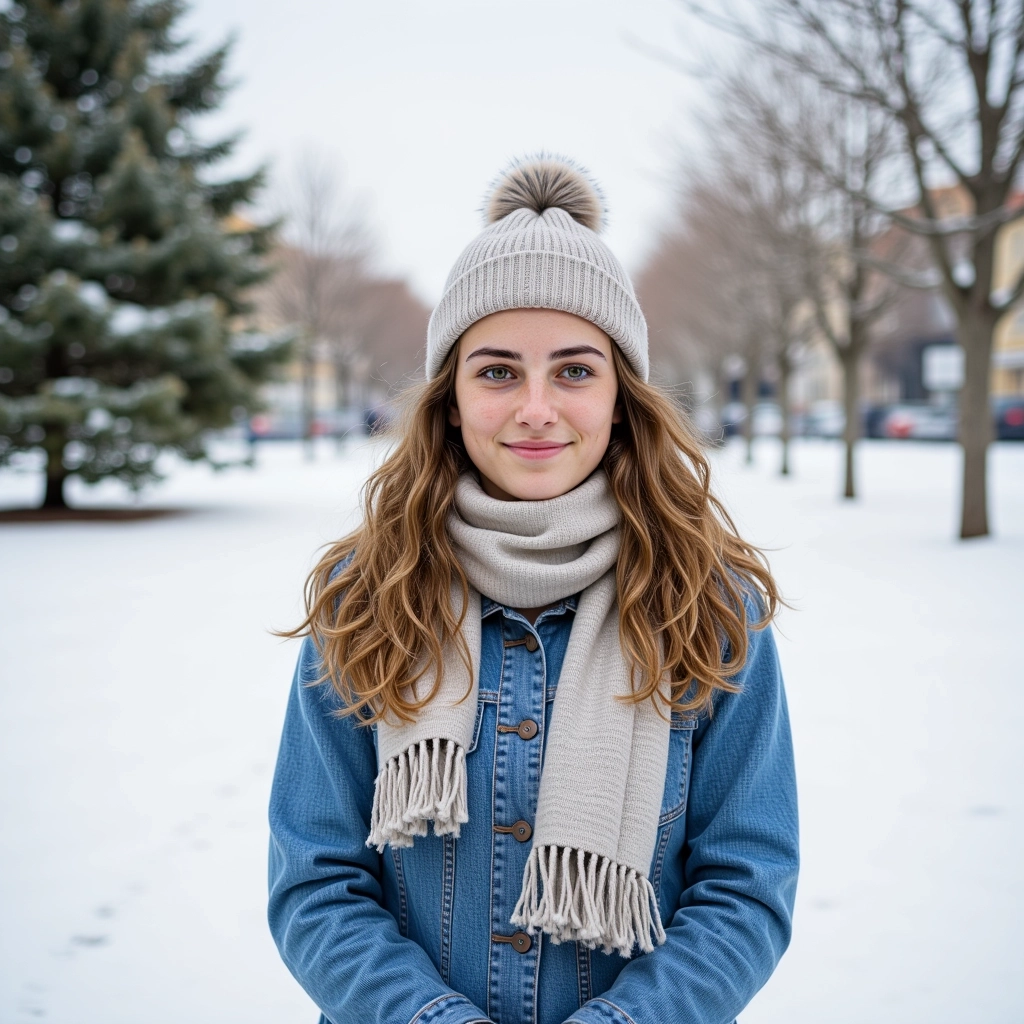 AI-generated bild Winter Location AI Bildgenerator
