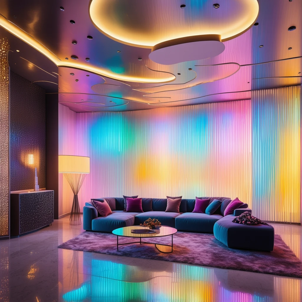 Interior Design Visualization – Iridescent Decor
