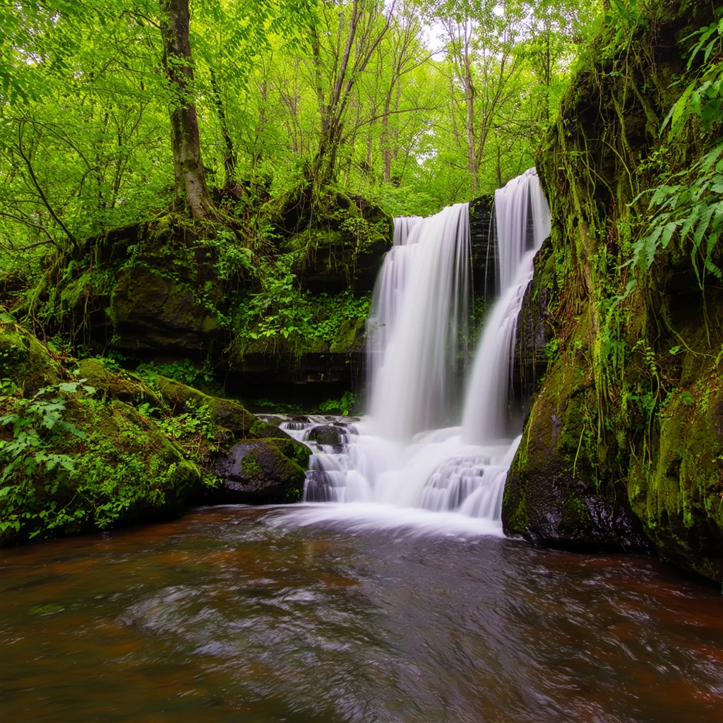 Waterfalls and Streams (Silky Water)