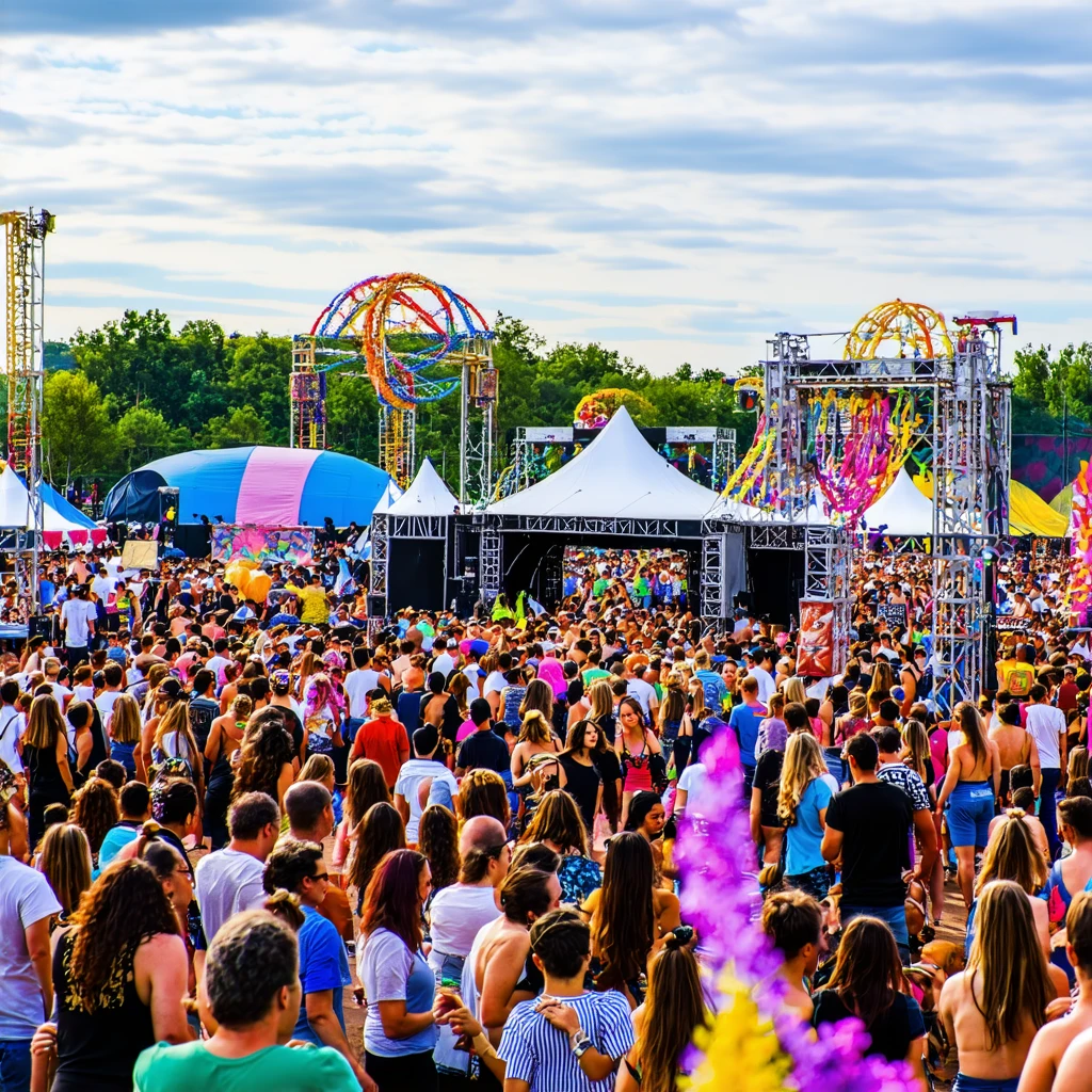 Capturing Large Events or Festivals
