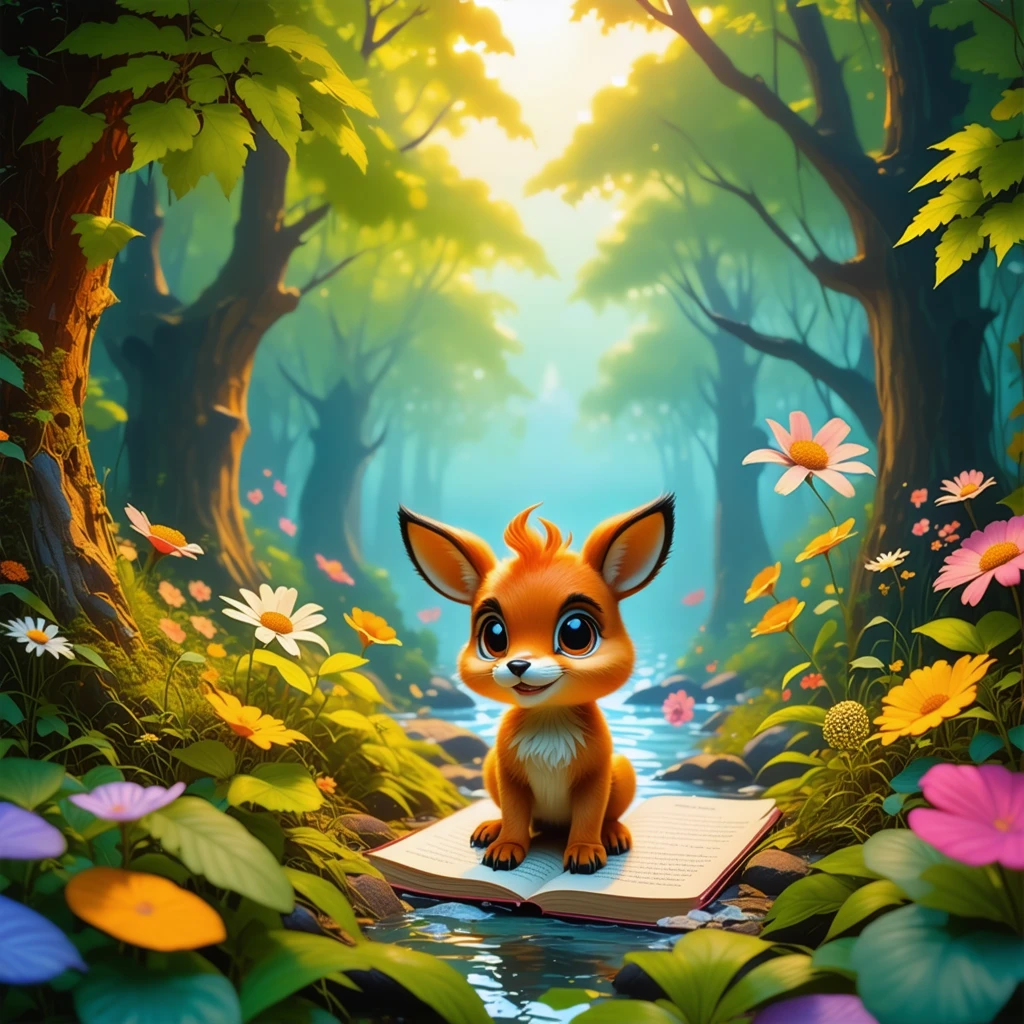 Children's Animated Storybook Illustration